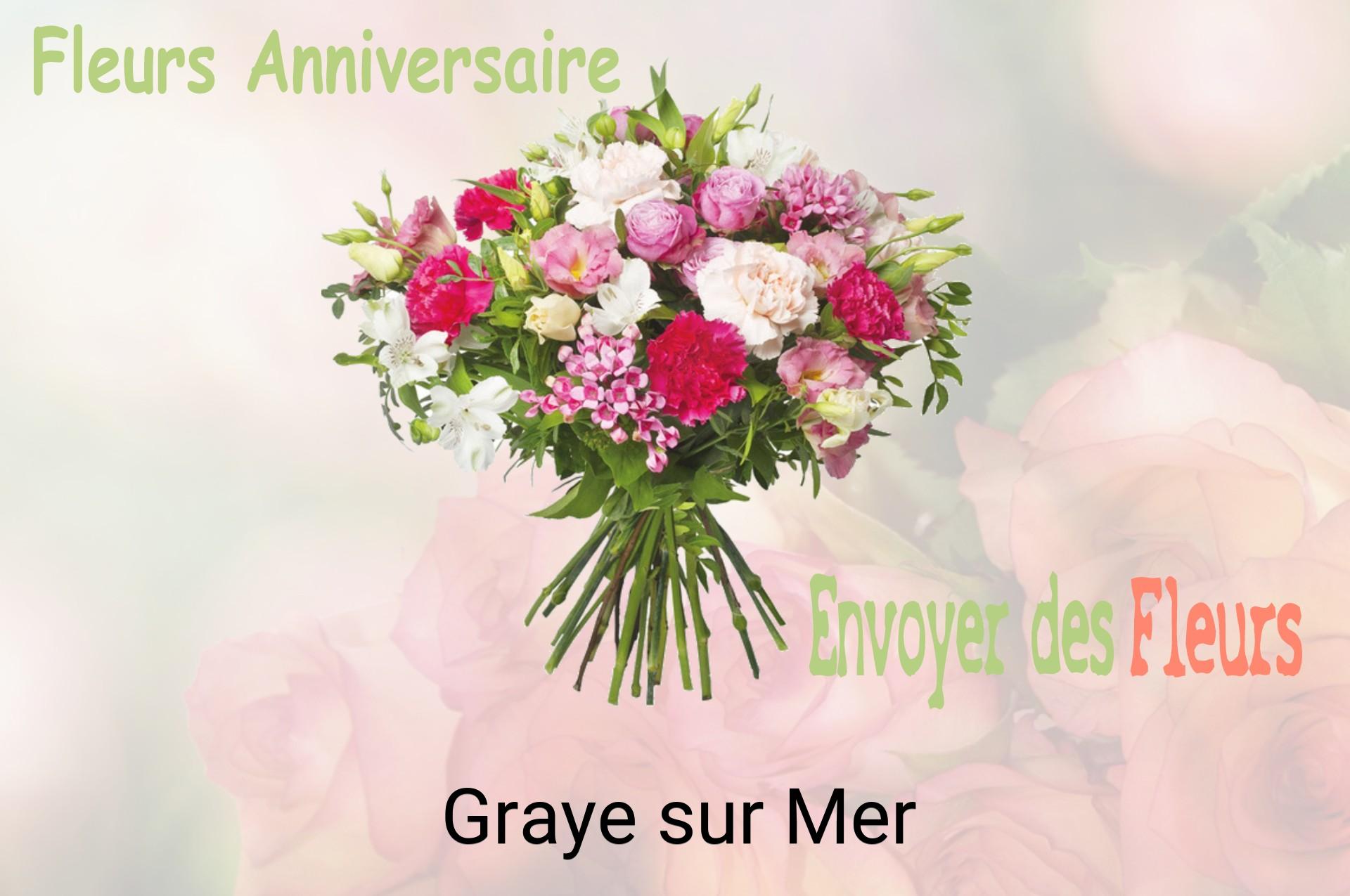 Bouquet de fleurs d’anniversaire livré à Graye-sur-Mer